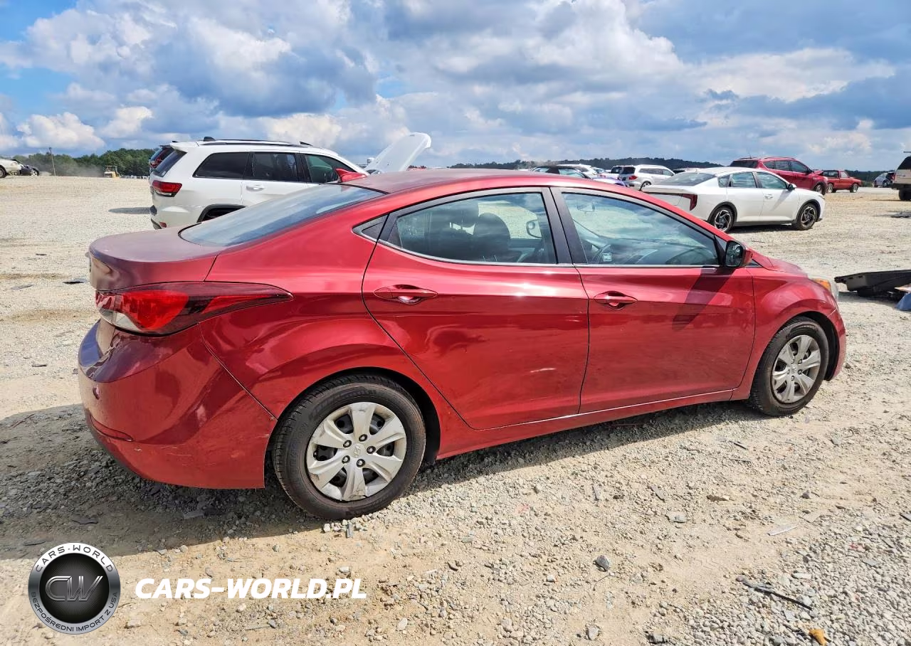 2016 Hyundai Elantra Se VIN:5NPDH4AE5GH752575 - 3