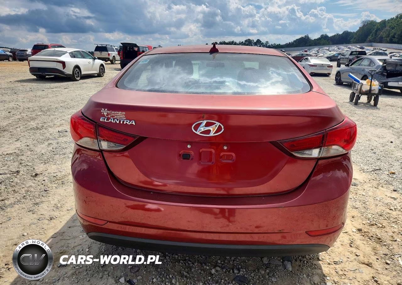 2016 Hyundai Elantra Se VIN:5NPDH4AE5GH752575 - 6