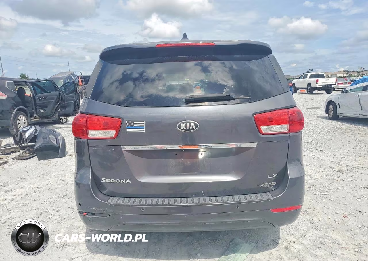 2017 Kia Sedona Lx VIN:KNDMB5C10H6241109 - 6
