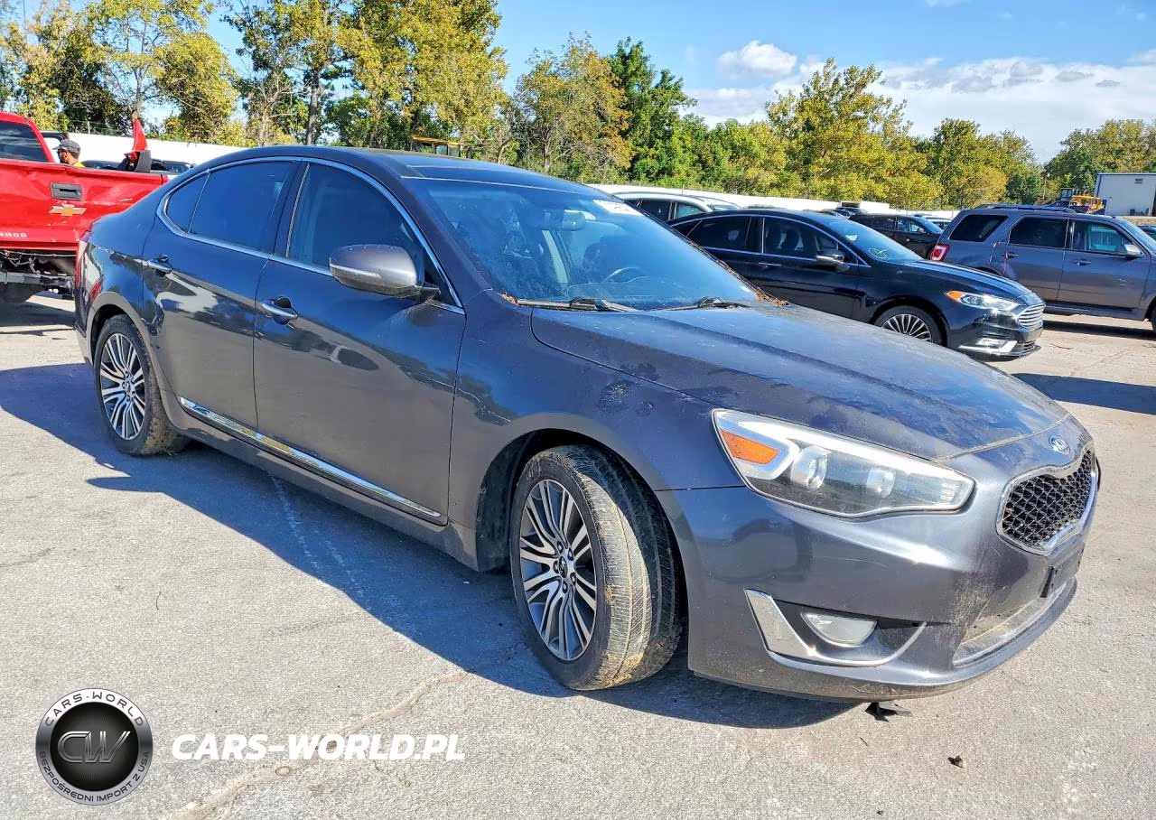 2014 Kia Cadenza Premium VIN:KNALN4D78E5131732 - 4