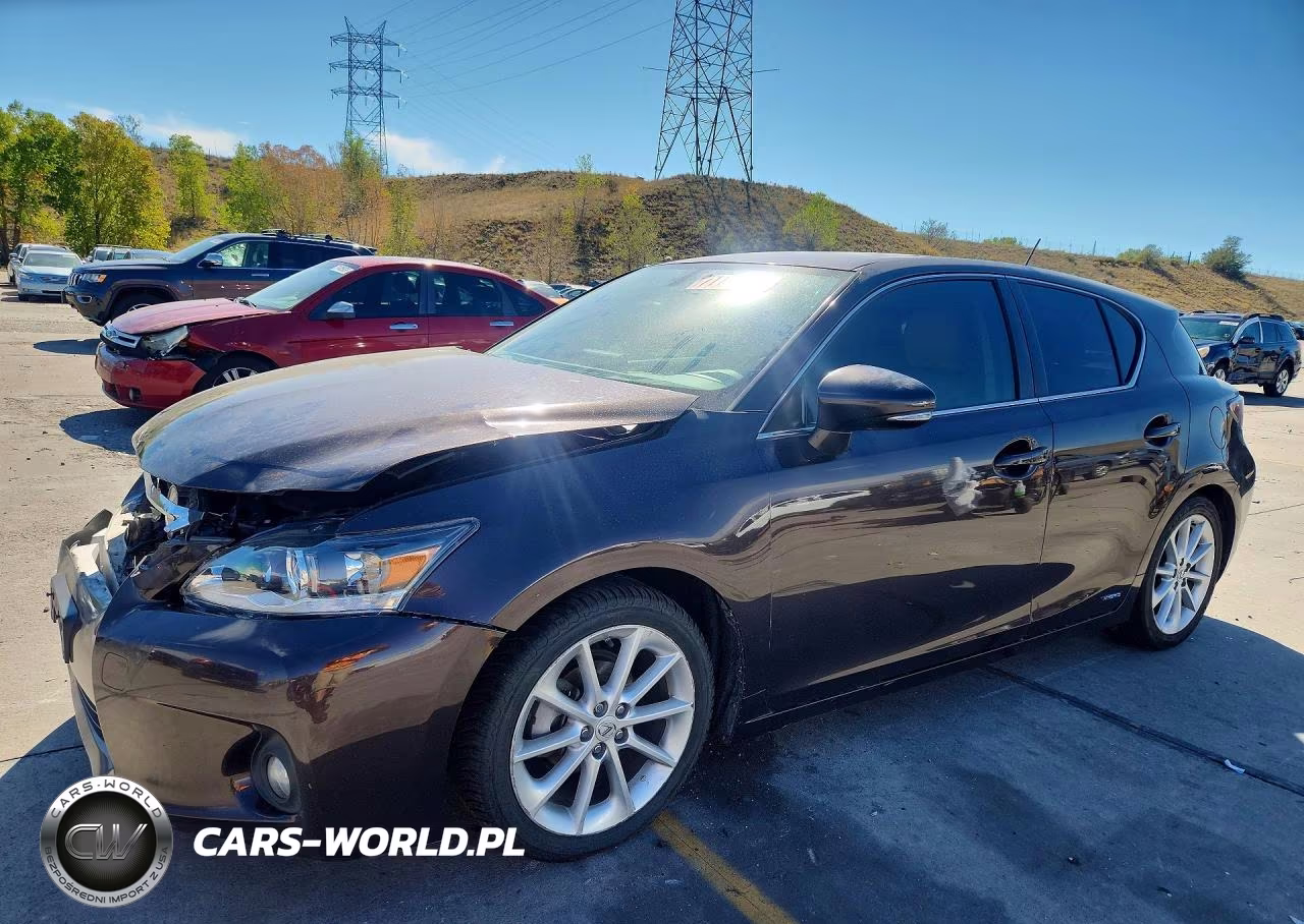 2012 Lexus Ct 200 VIN:JTHKD5BH3C2117379 - 1