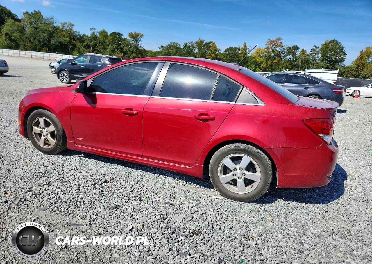 2012 Chevrolet Cruze Lt VIN:1G1PF5SC9C7309388 - 2
