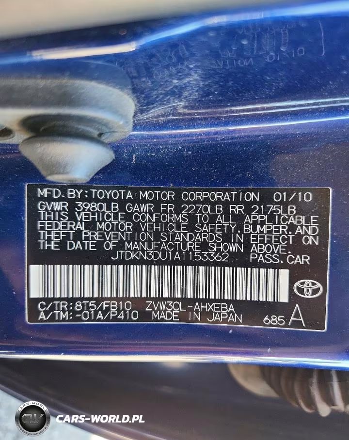 2010 Toyota Prius Iii VIN:JTDKN3DU1A1153362 - 12