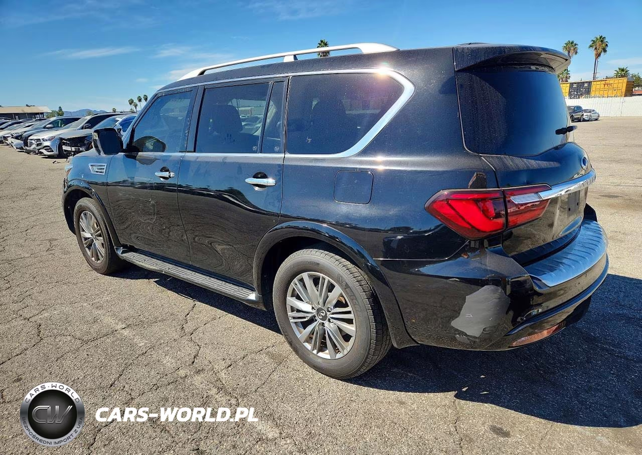 2021 Infiniti Qx80 Luxe VIN:JN8AZ2AFXM9719027 - 2