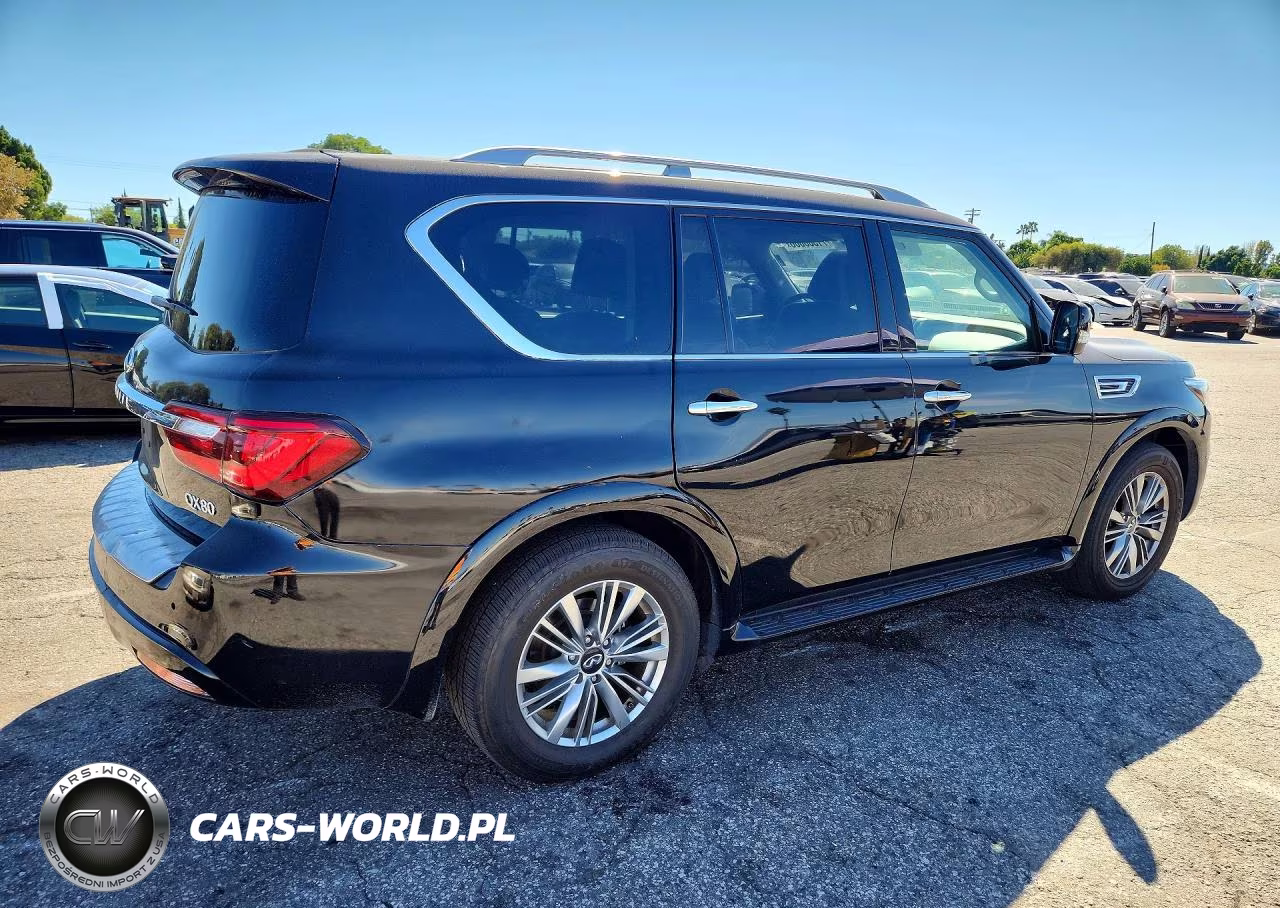 2021 Infiniti Qx80 Luxe VIN:JN8AZ2AFXM9719027 - 3