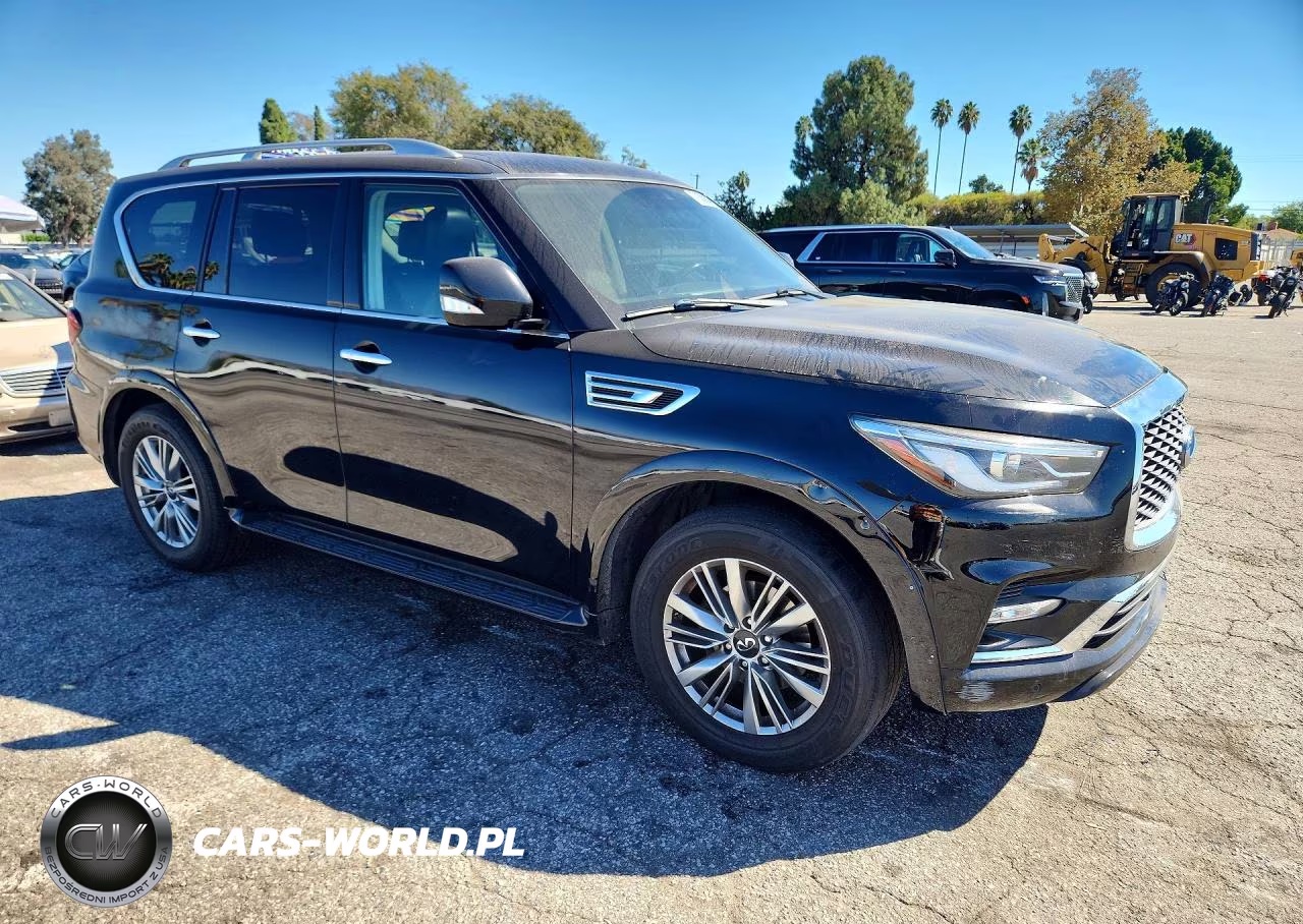 2021 Infiniti Qx80 Luxe VIN:JN8AZ2AFXM9719027 - 4