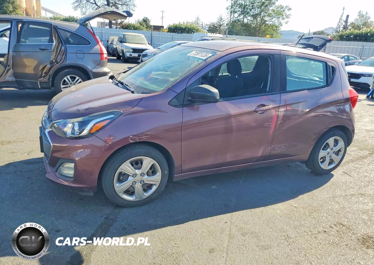 2021 Chevrolet Spark Ls VIN:KL8CB6SA9MC709765 - 1