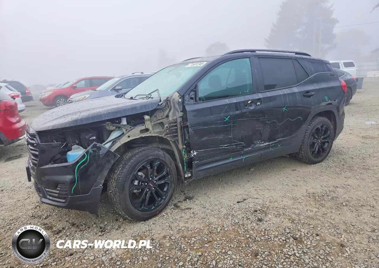 2022 GMC Terrain Sle VIN:3GKALTEVXNL216552 - 1