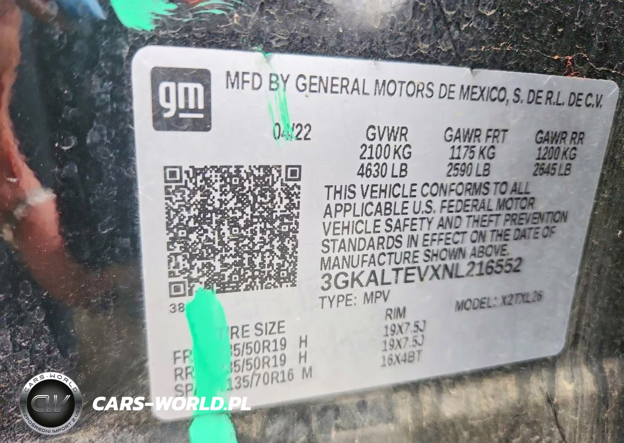 2022 GMC Terrain Sle VIN:3GKALTEVXNL216552 - 14