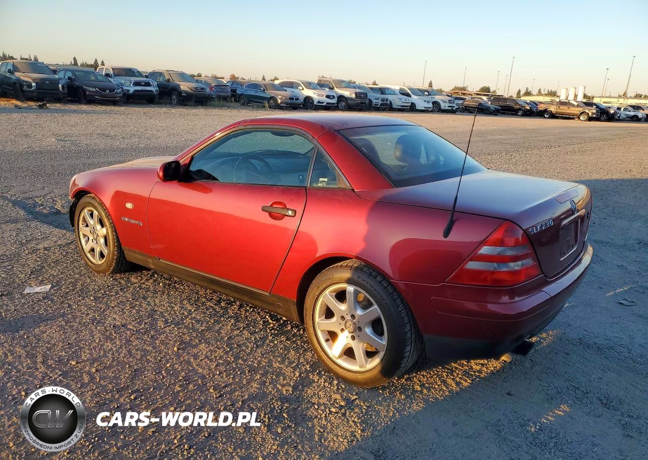 1999 Mercedes-Benz Slk 230 Kompressor VIN:WDBKK47F5XF090160 - 2