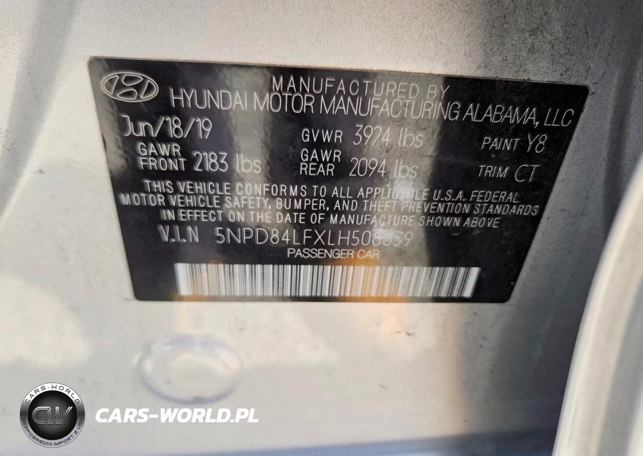 2020 Hyundai Elantra Sel VIN:5NPD84LFXLH508839 - 13