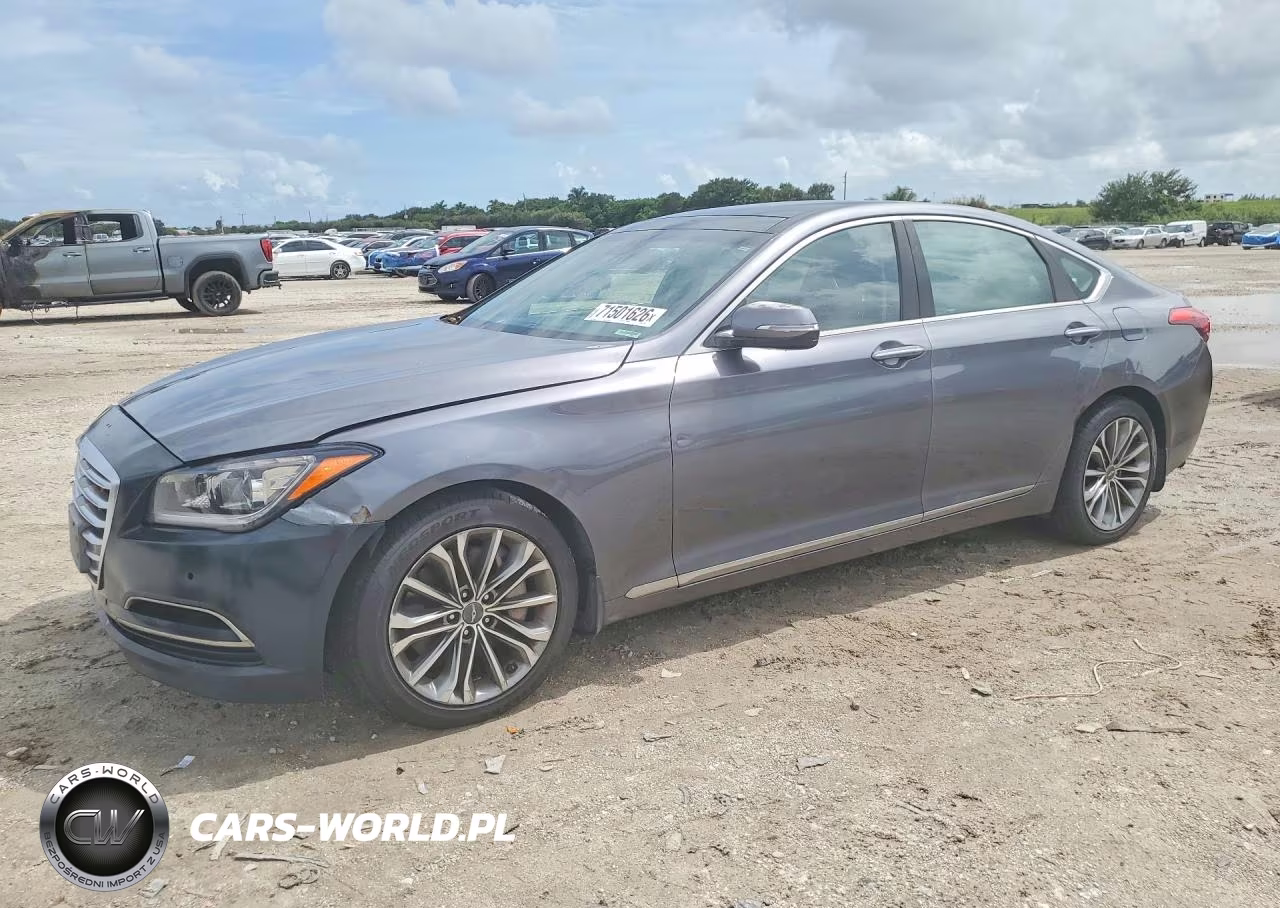 2016 Hyundai Genesis 3.8L VIN:KMHGN4JEXGU117083 - 1