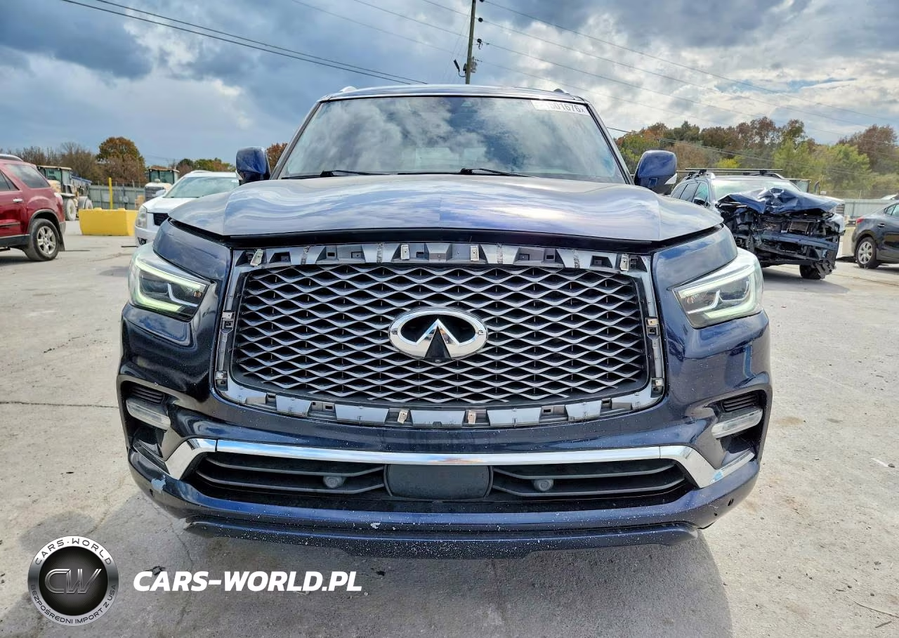 2020 Infiniti Qx80 Luxe VIN:JN8AZ2NF7L9703456 - 5