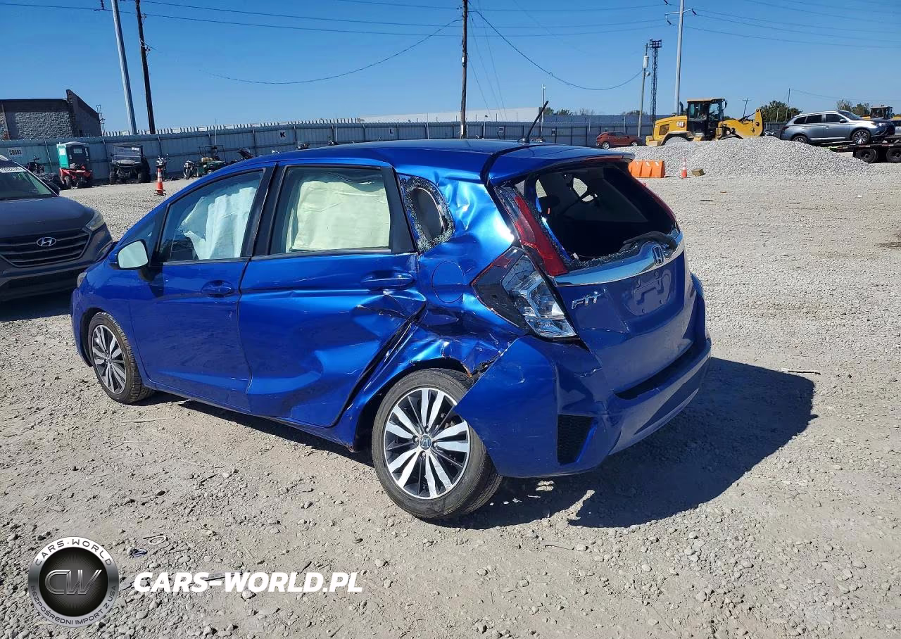 2016 Honda Fit Ex VIN:JHMGK5H79GX024126 - 2
