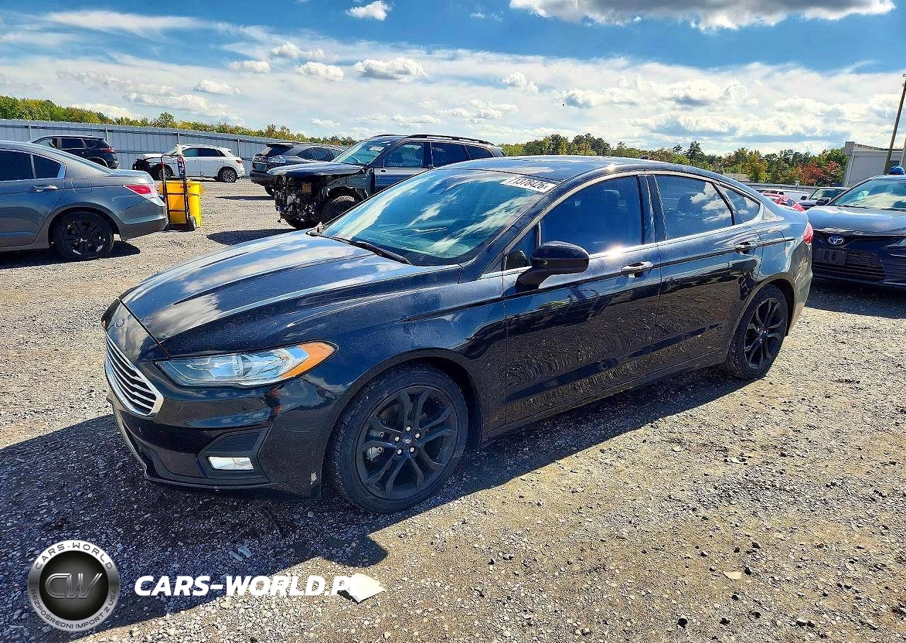 2019 Ford Fusion Se VIN:3FA6P0HDXKR229047 - 1