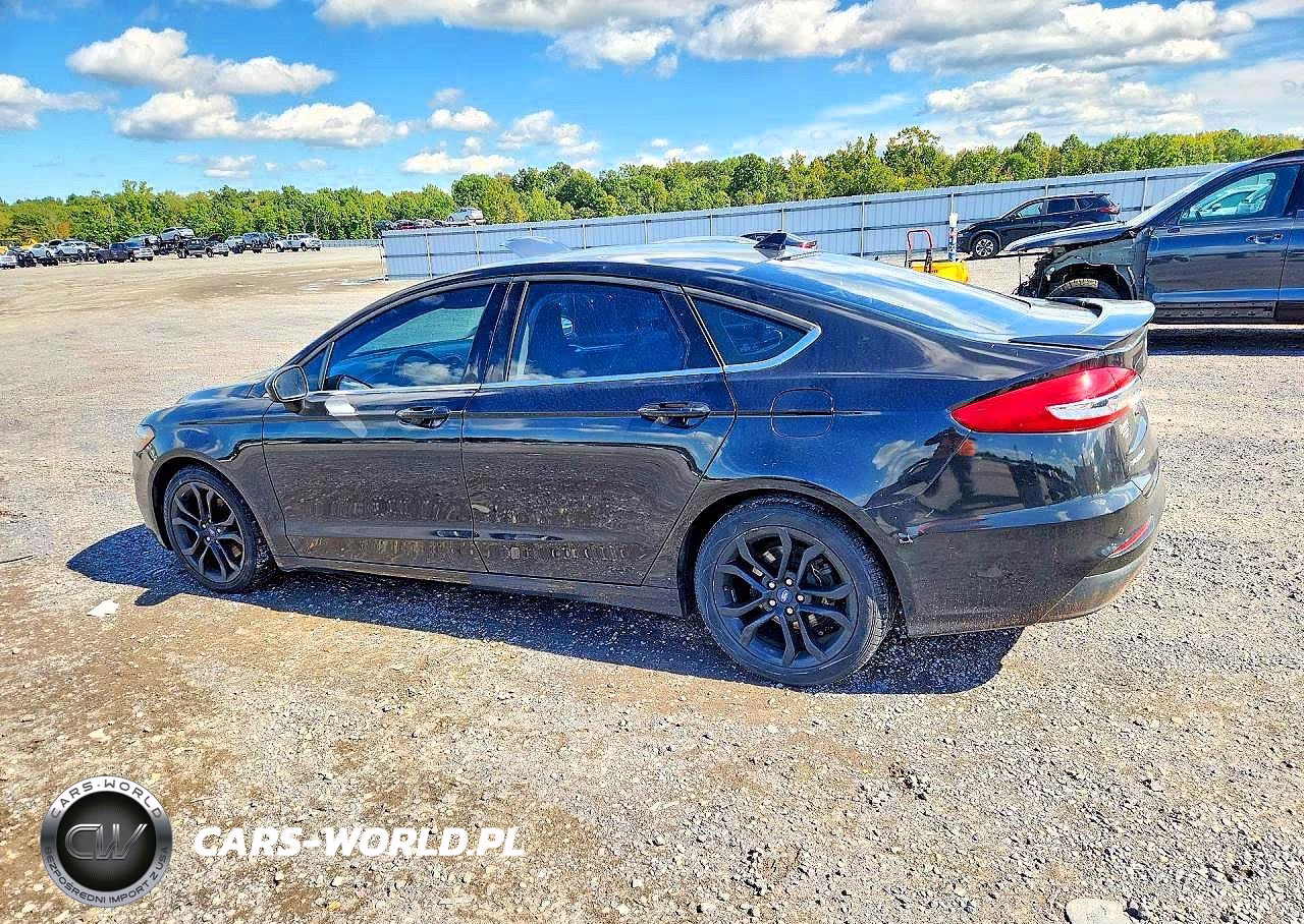 2019 Ford Fusion Se VIN:3FA6P0HDXKR229047 - 2