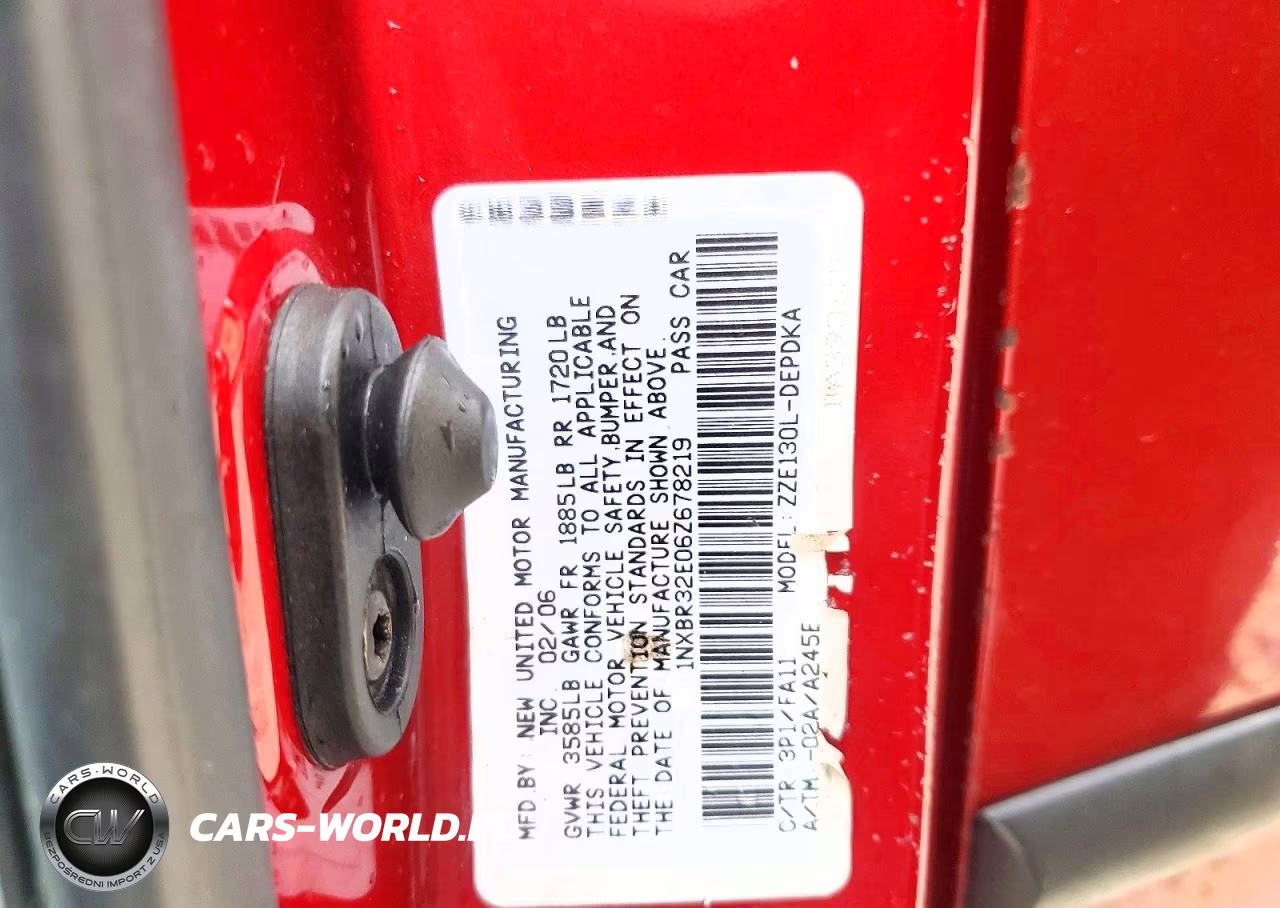 2006 Toyota Corolla Ce VIN:1NXBR32E06Z678219 - 13