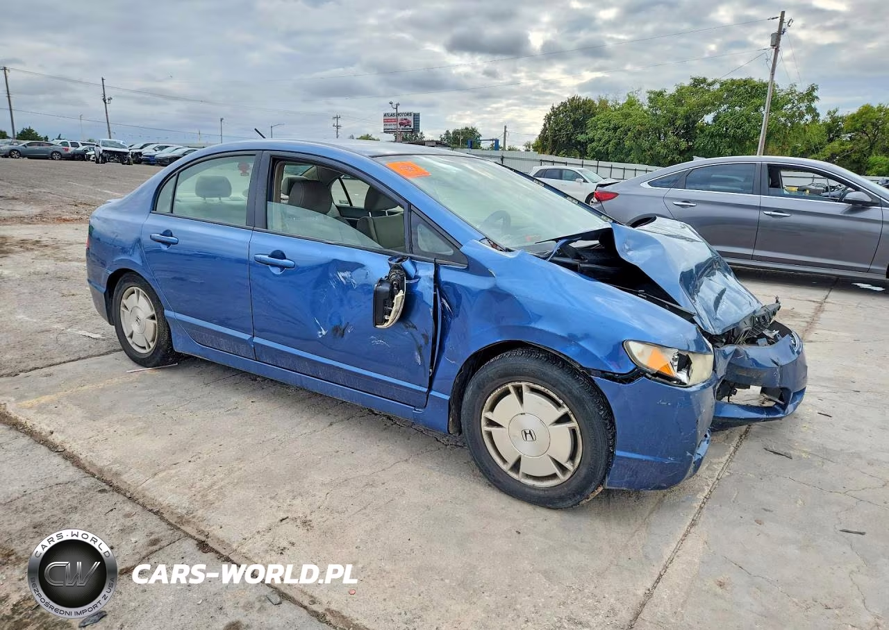 2009 Honda Civic Hybrid VIN:JHMFA362X9S003912 - 4