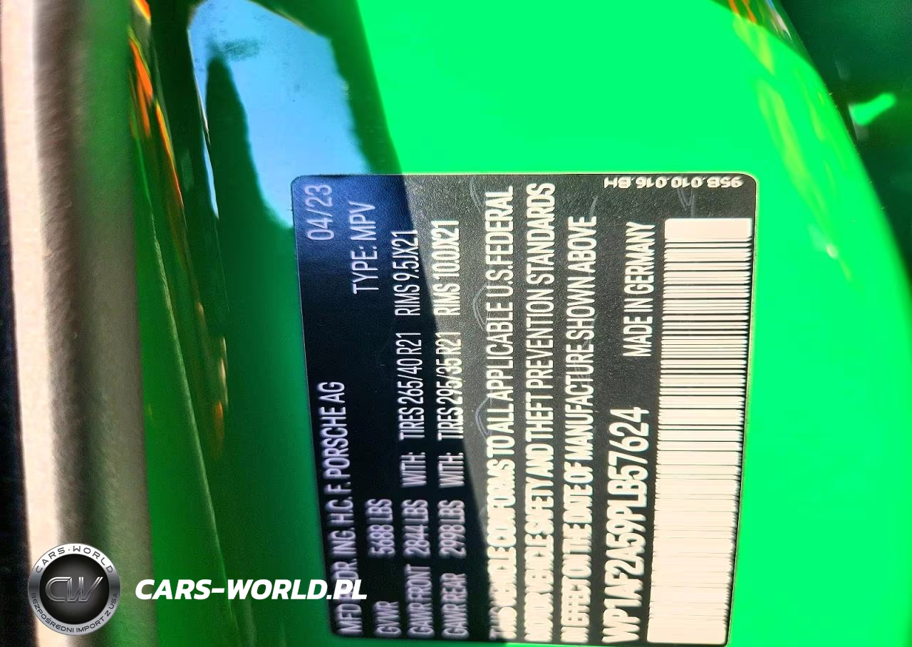 2023 Porsche Macan Gts VIN:WP1AF2A59PLB57624 - 13