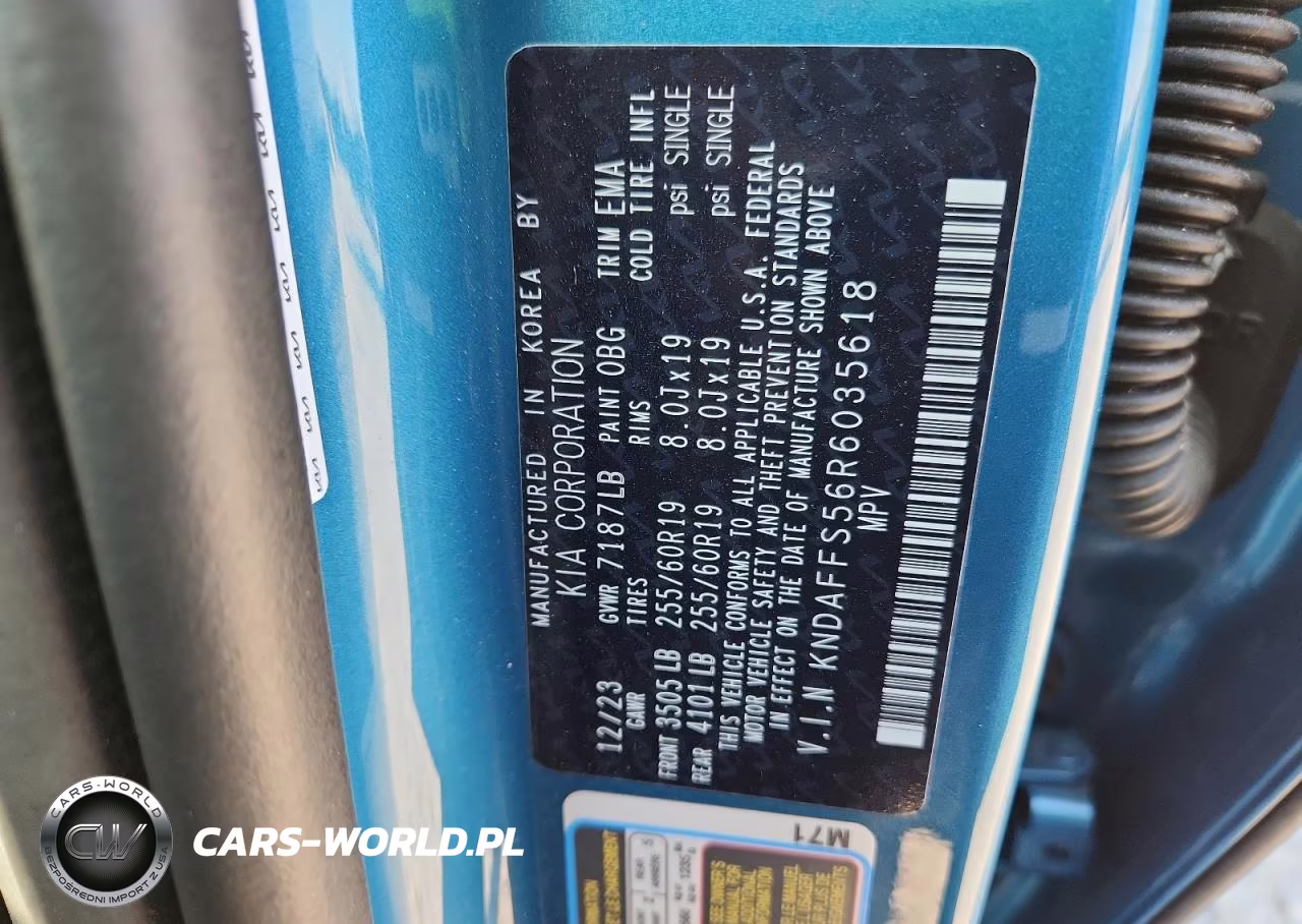 2024 Kia Ev9 Wind VIN:KNDAFFS56R6035618 - 13