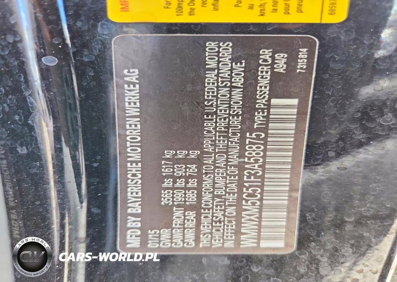 2015 Mini Cooper VIN:WMWXM5C51F3A58875 - 12