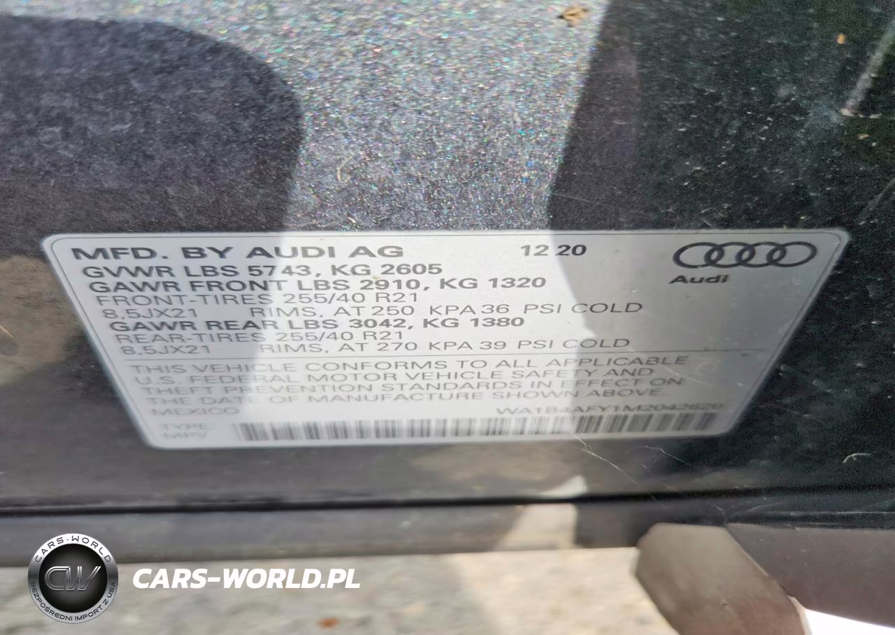 2021 Audi Sq5 Premium Plus VIN:WA1B4AFY1M2042620 - 13