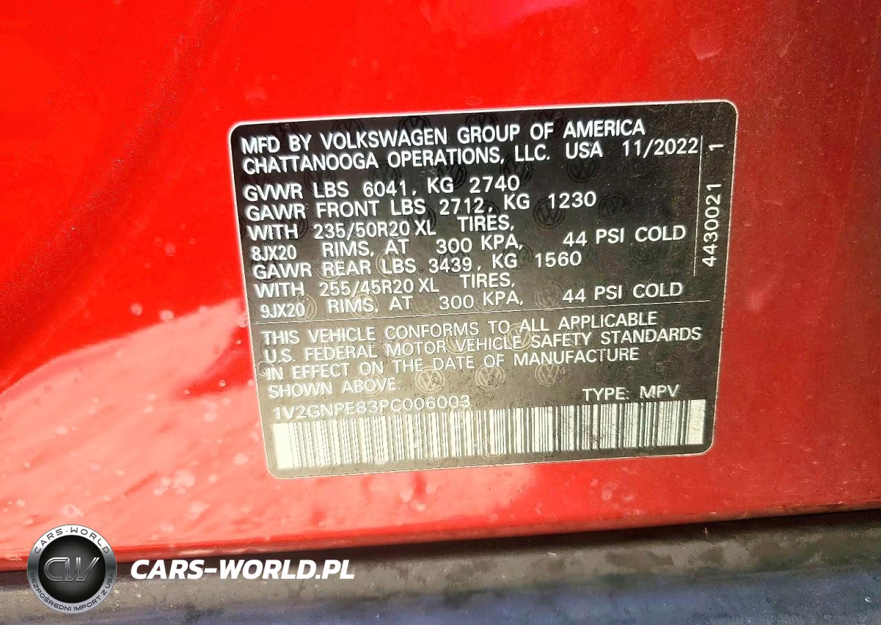 2023 Volkswagen Id.4 Pro S VIN:1V2GNPE83PC006003 - 13