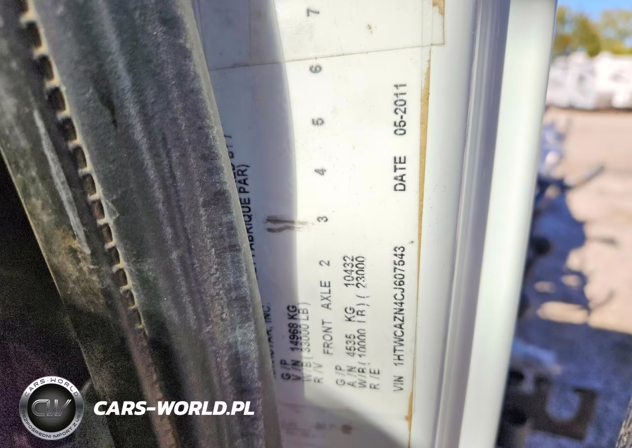 2012 International 7400 Fuel Truck VIN:1HTWCAZN4CJ607543 - 12