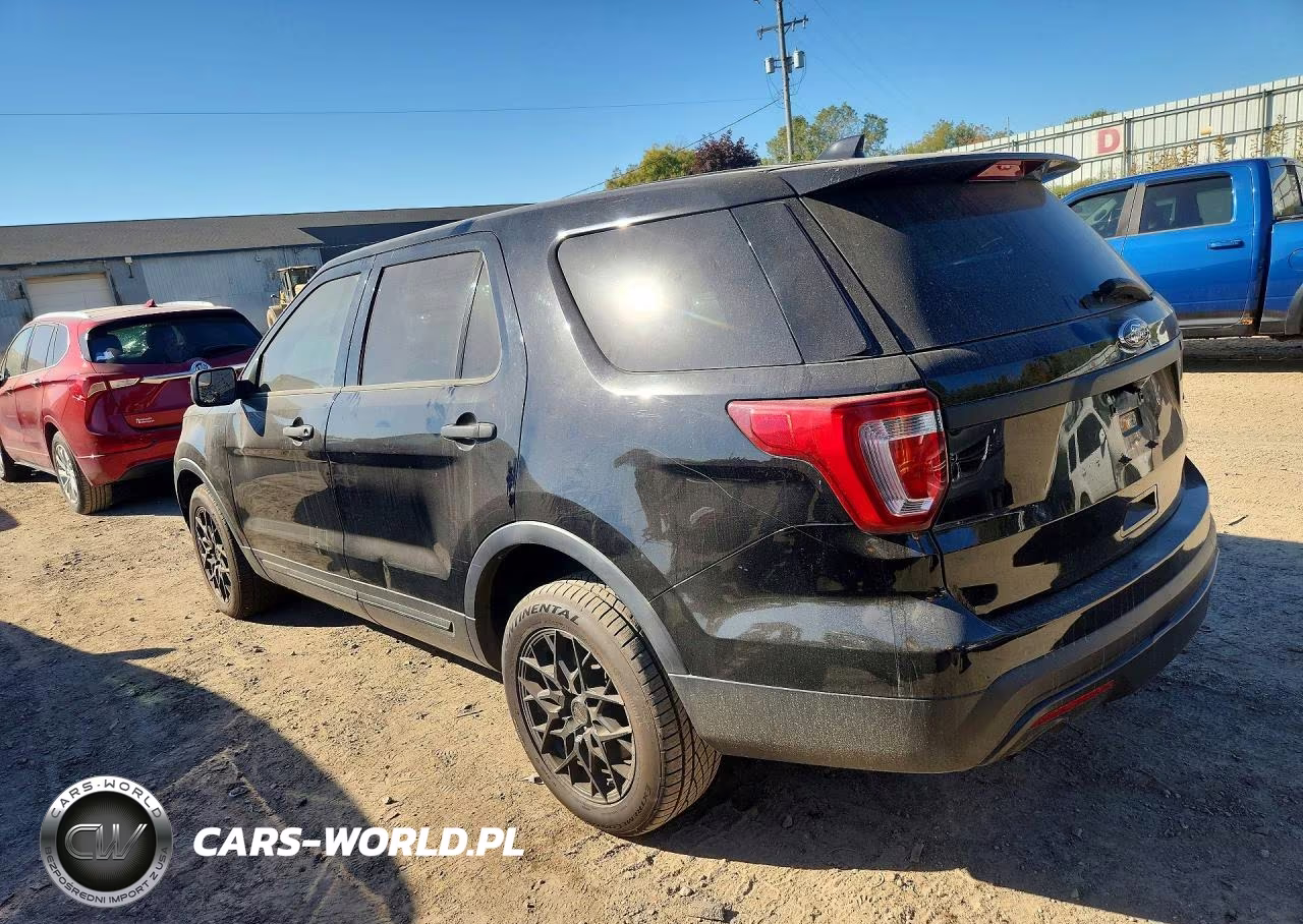 2016 Ford Explorer Police Interceptor VIN:1FM5K8AR6GGA28457 - 2