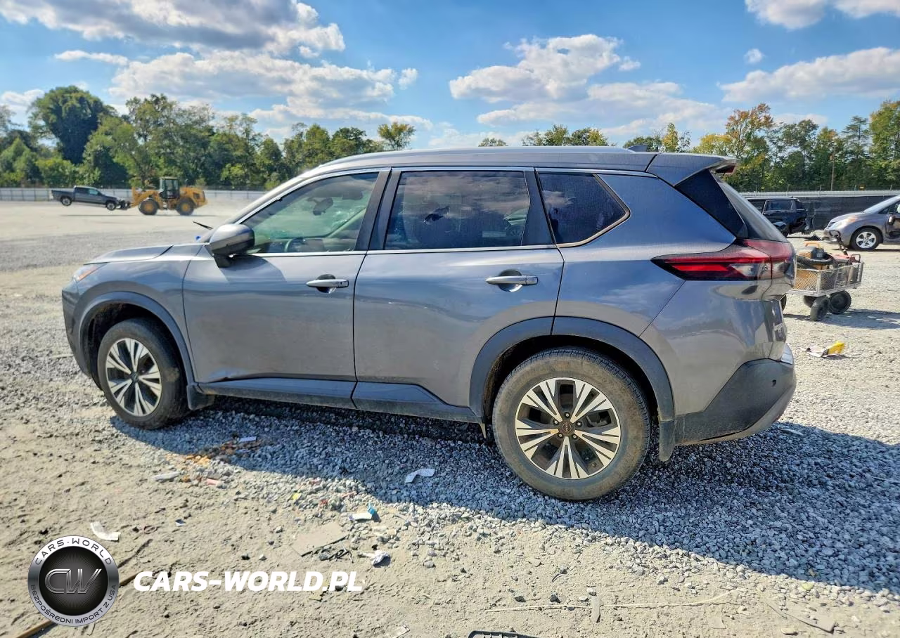 2022 Nissan Rogue Sv VIN:5N1BT3BA9NC734578 - 2