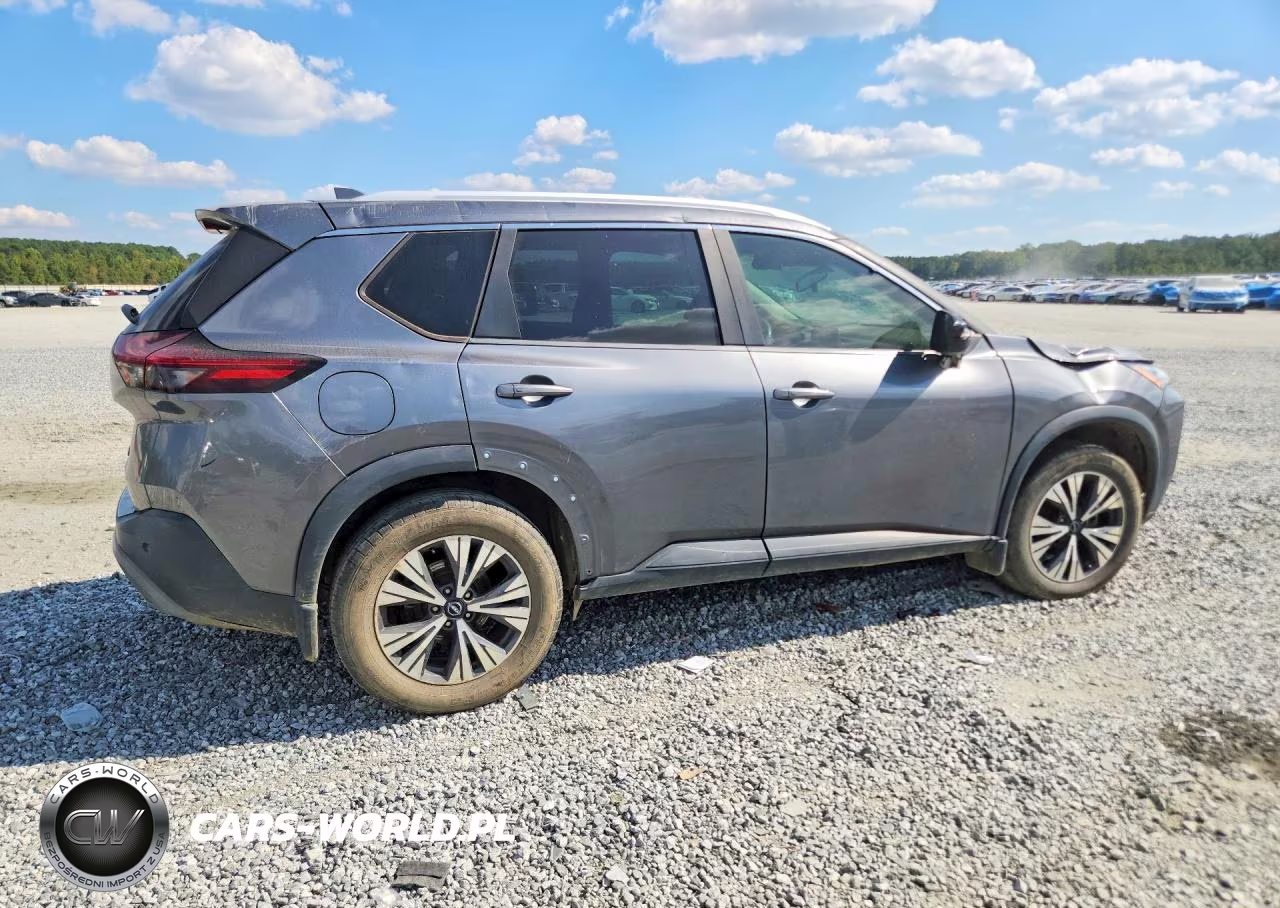 2022 Nissan Rogue Sv VIN:5N1BT3BA9NC734578 - 3