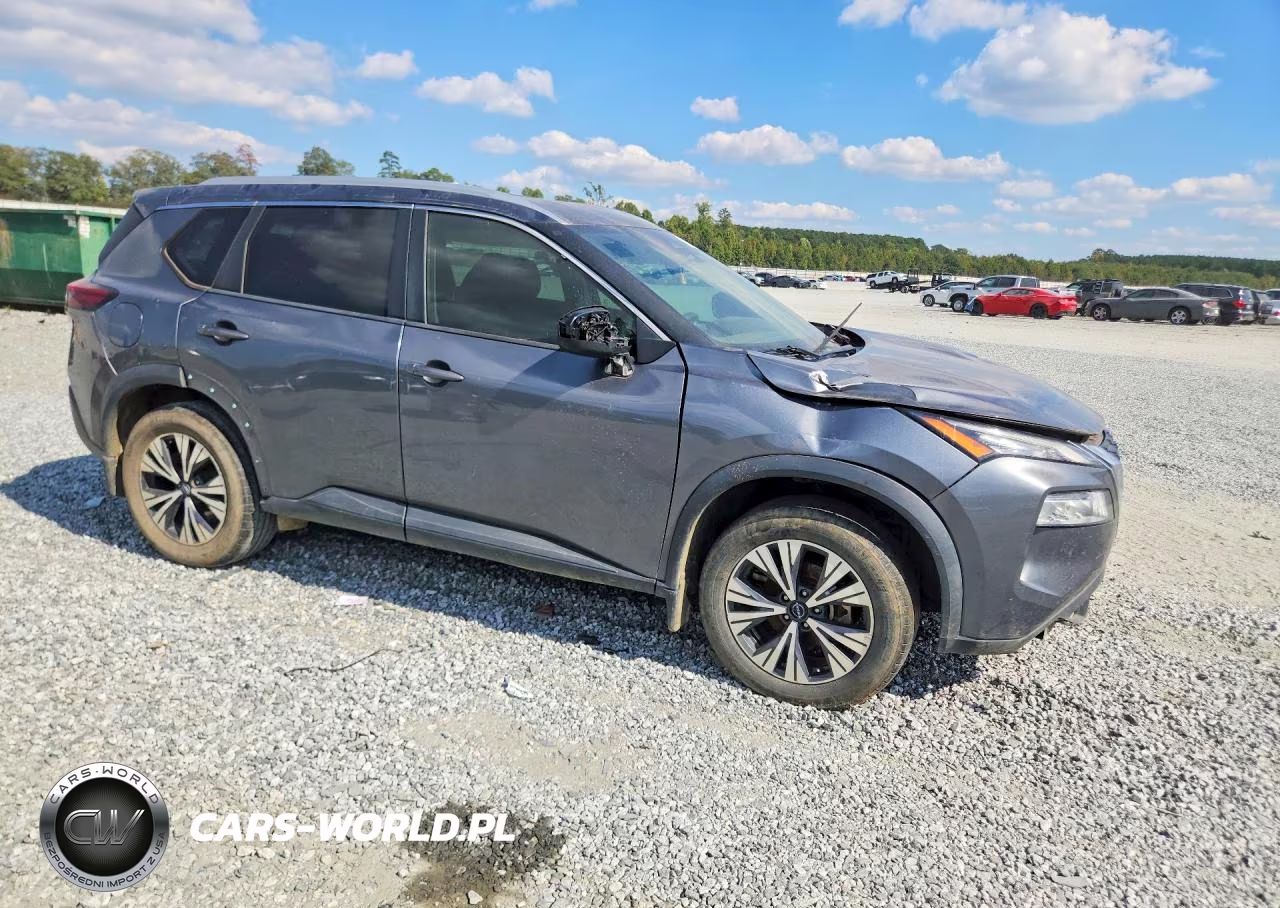 2022 Nissan Rogue Sv VIN:5N1BT3BA9NC734578 - 4