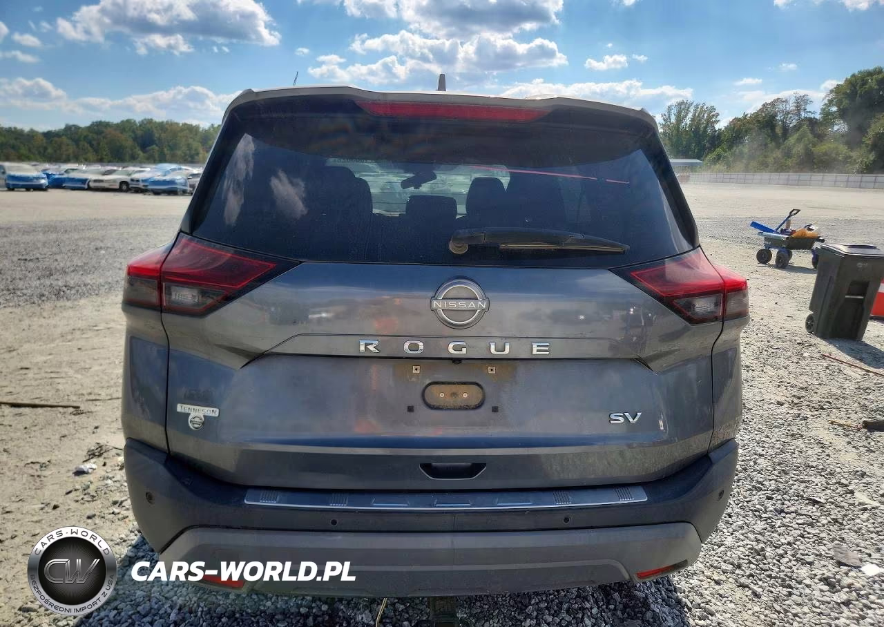 2022 Nissan Rogue Sv VIN:5N1BT3BA9NC734578 - 6