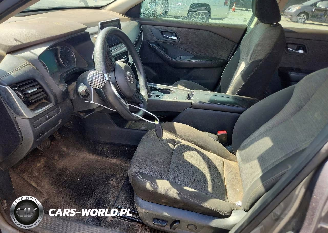 2022 Nissan Rogue Sv VIN:5N1BT3BA9NC734578 - 7