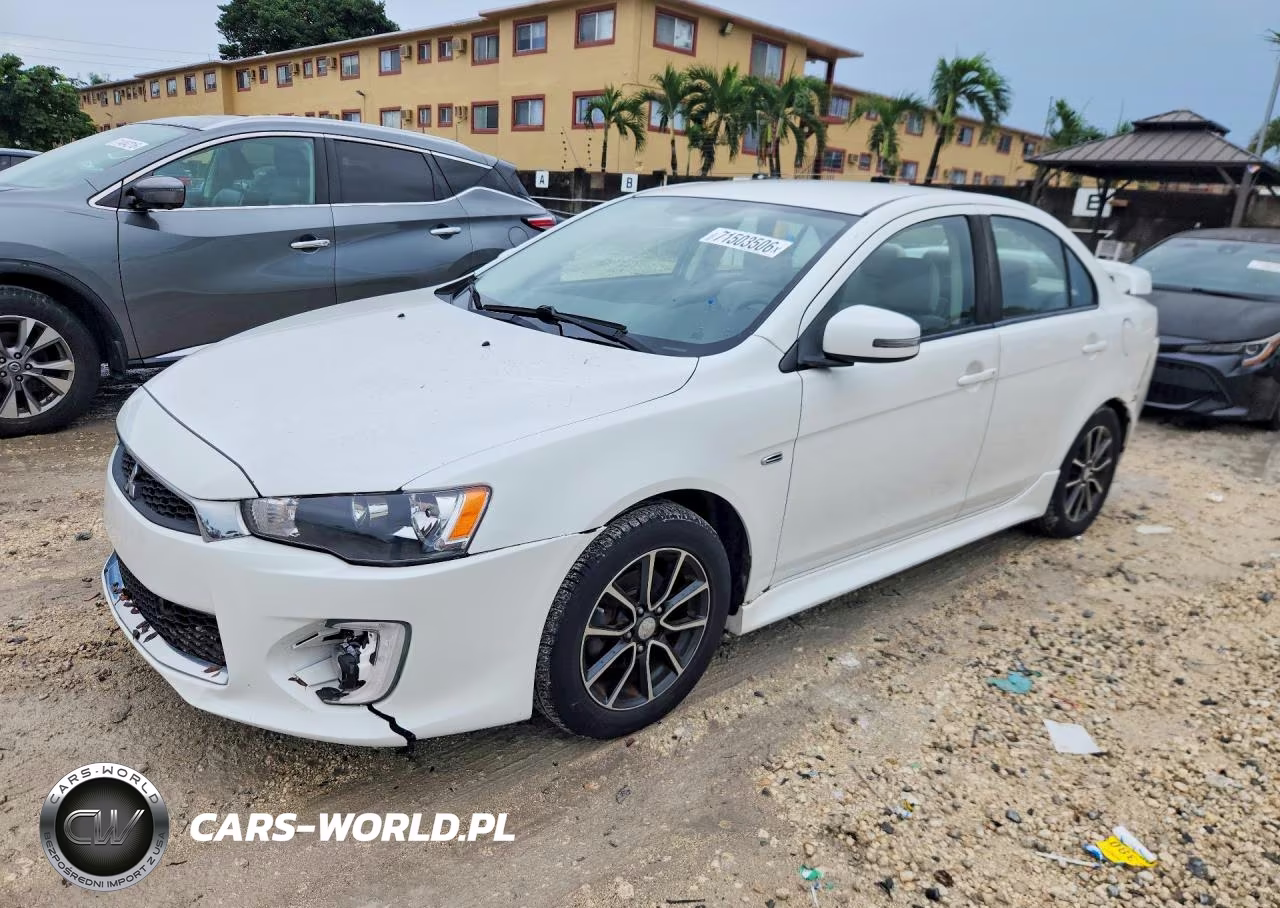 2017 Mitsubishi Lancer Es VIN:JA32U2FU8HU007350 - 1