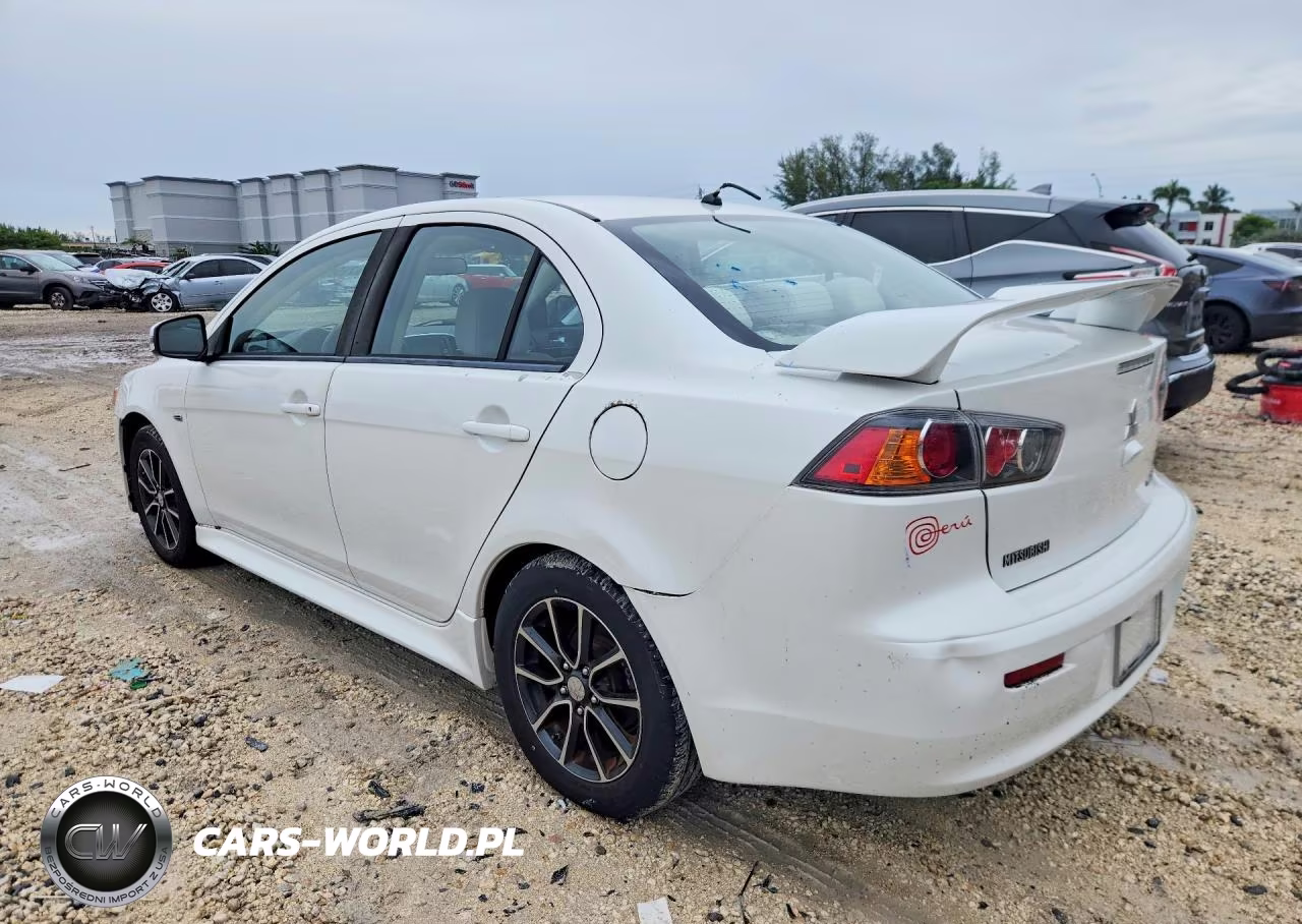2017 Mitsubishi Lancer Es VIN:JA32U2FU8HU007350 - 2
