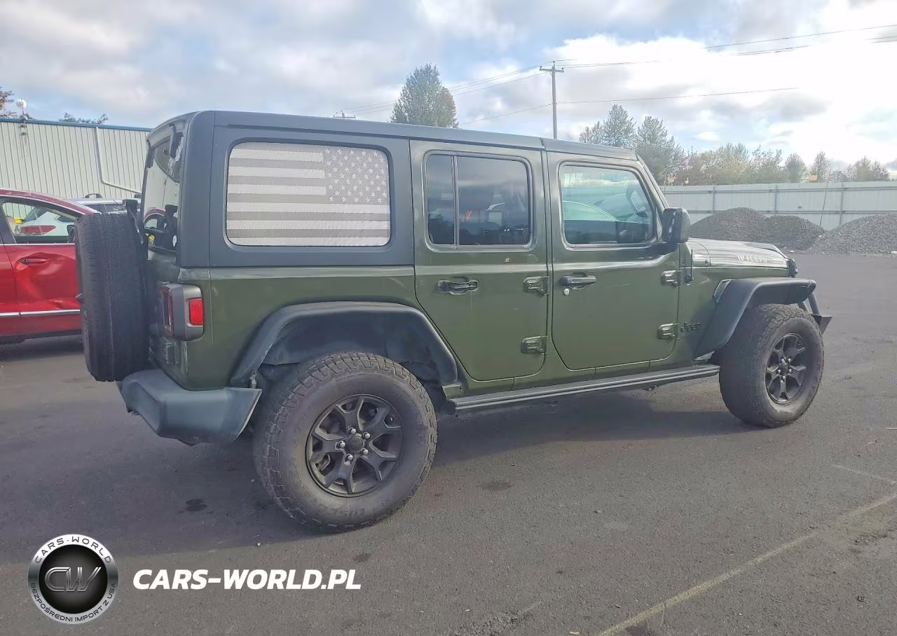 2021 Jeep Wrangler Unlimited Sport VIN:1C4HJXDM9MW594869 - 3