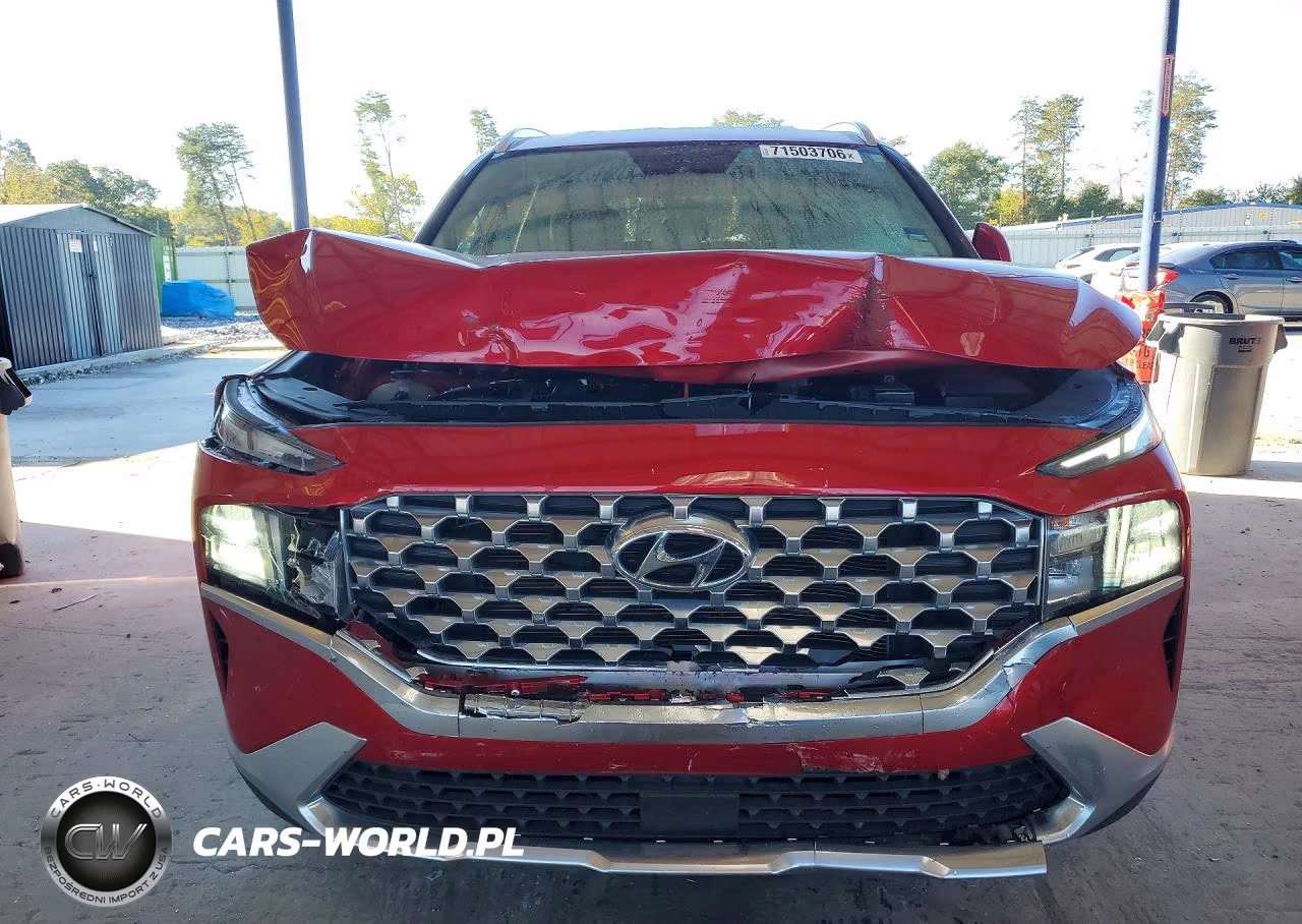 2022 Hyundai Santa Fe Sel VIN:5NMS24AJXNH406425 - 5