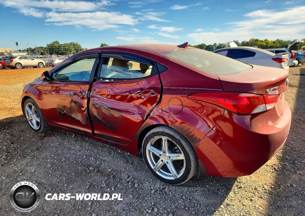 HYUNDAI ELANTRA GL VIN:KMHDH4AE3BU150252 - 2