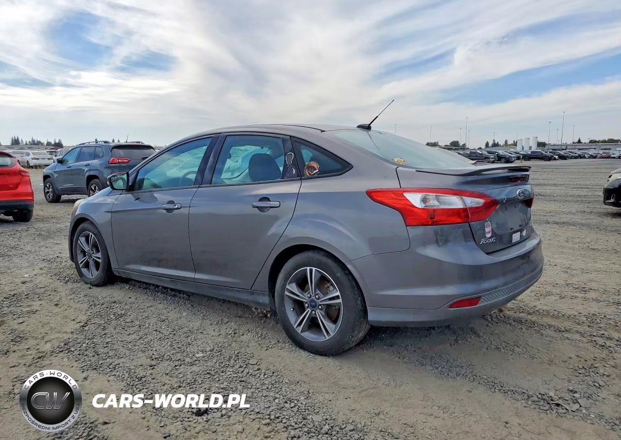 2014 Ford Focus Se VIN:1FADP3F29EL341464 - 2