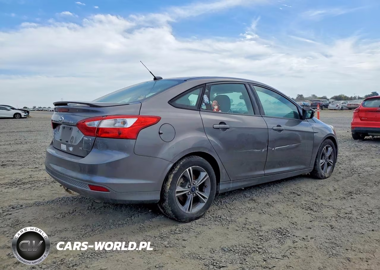 2014 Ford Focus Se VIN:1FADP3F29EL341464 - 3