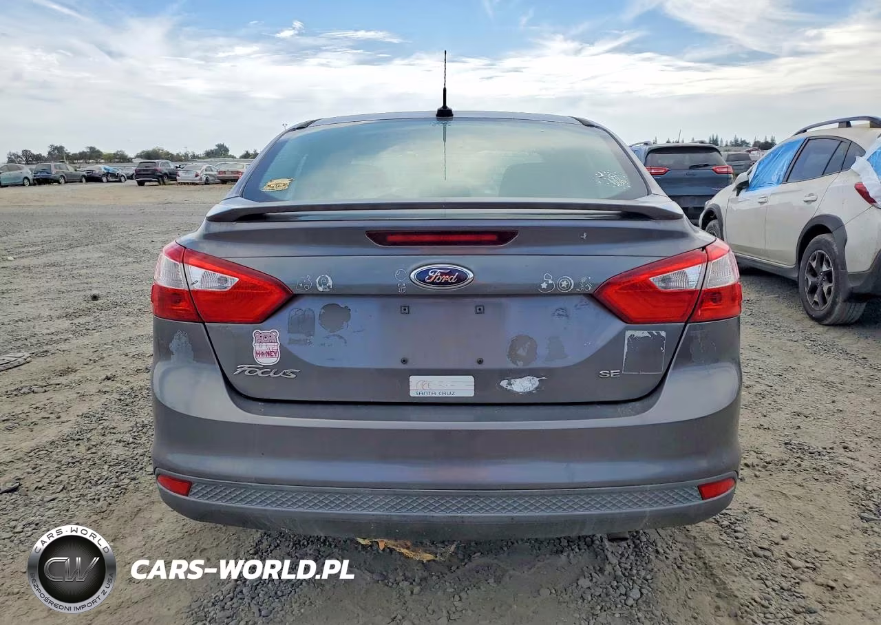 2014 Ford Focus Se VIN:1FADP3F29EL341464 - 6