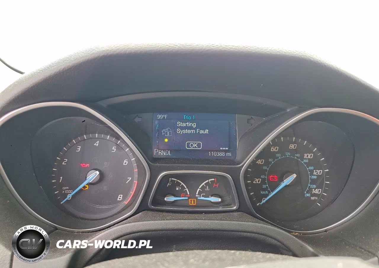 2014 Ford Focus Se VIN:1FADP3F29EL341464 - 9