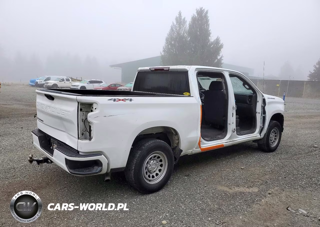 2020 Chevrolet Silverado K1500 Custom VIN:3GCPYBEH8LG337632 - 3