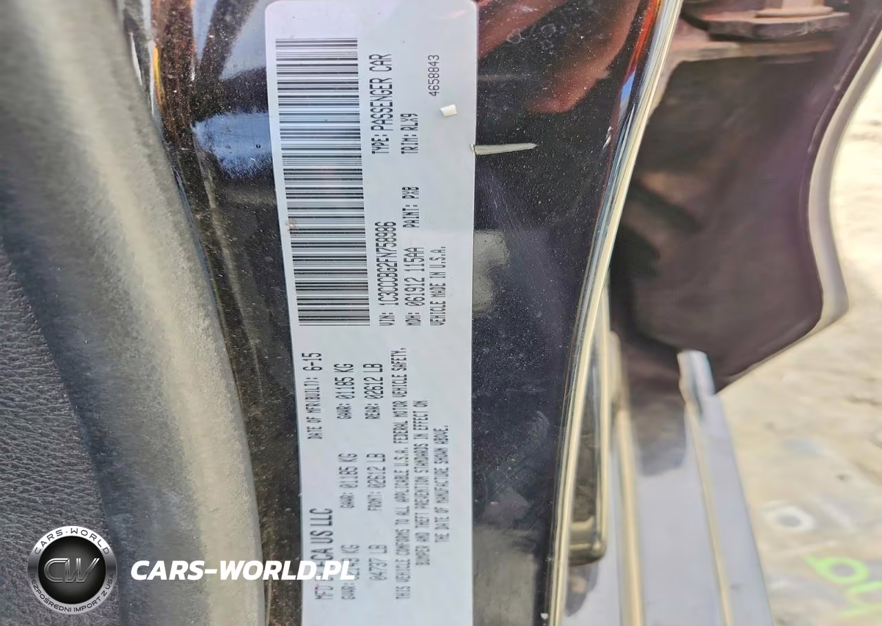 2015 Chrysler 200 S VIN:1C3CCCBG2FN758986 - 12