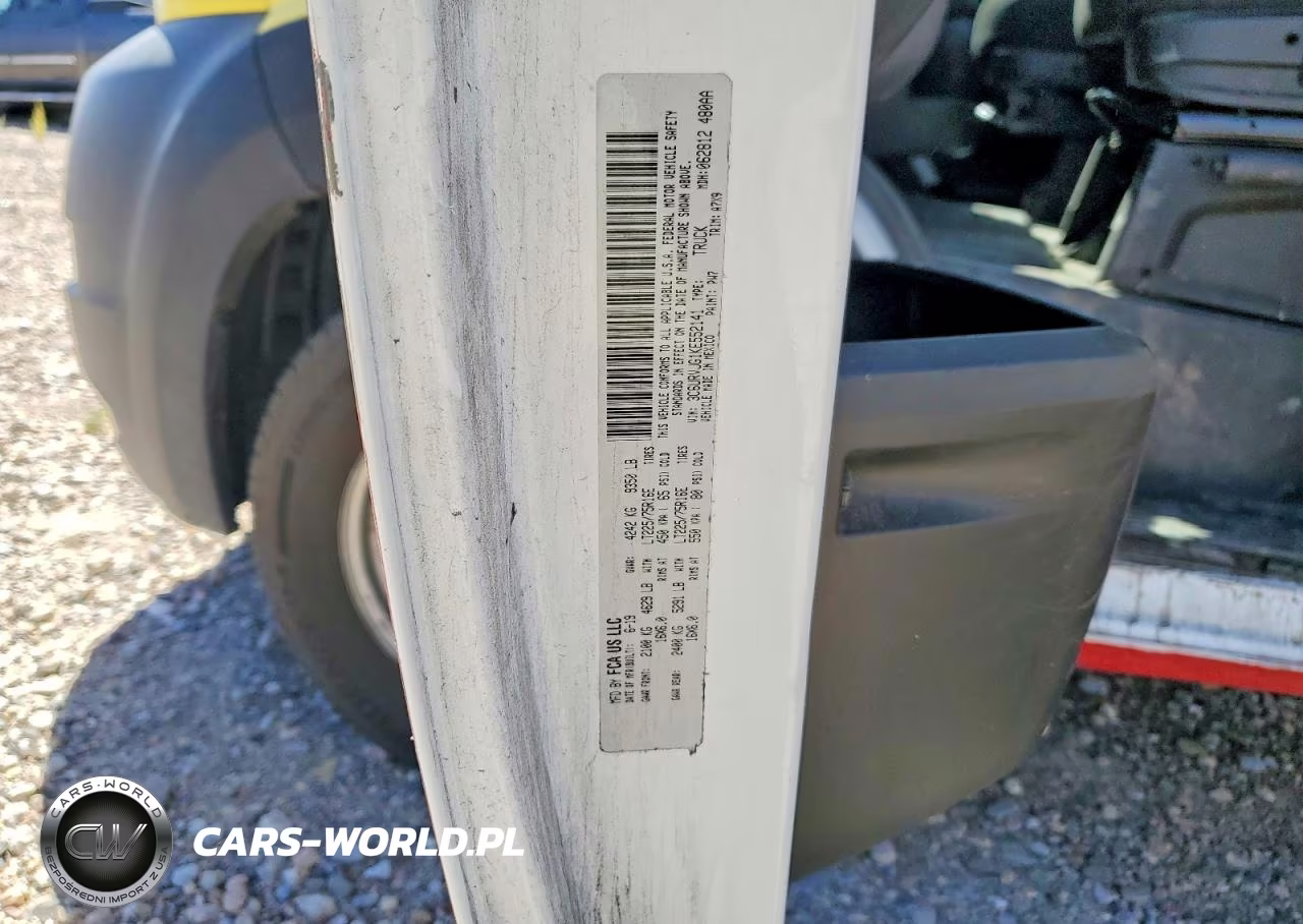 2019 Ram Promaster 3500 Delivery Van VIN:3C6URVJG1KE552141 - 13
