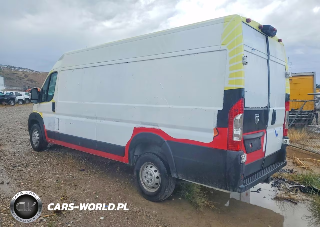 2019 Ram Promaster 3500 Delivery Van VIN:3C6URVJG1KE552141 - 2
