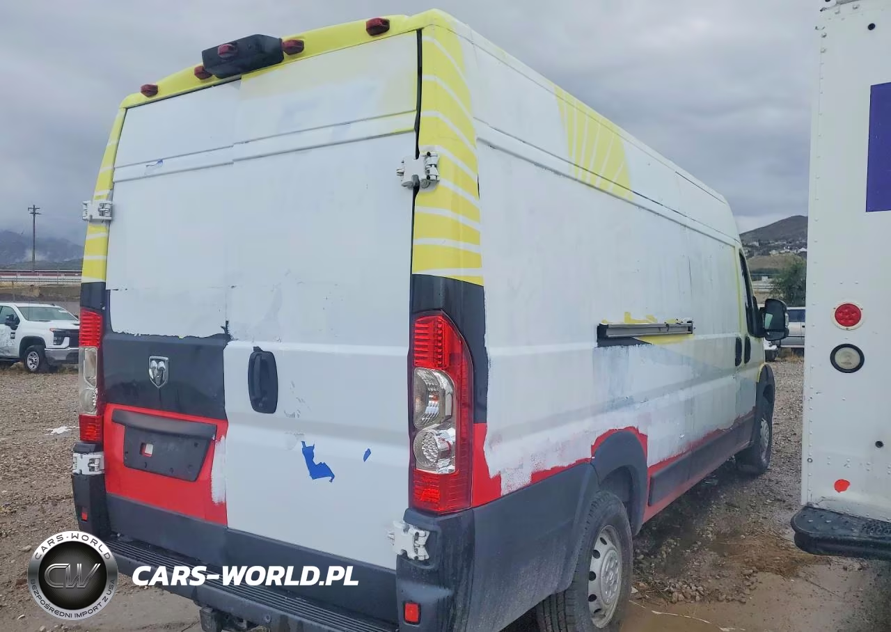 2019 Ram Promaster 3500 Delivery Van VIN:3C6URVJG1KE552141 - 3