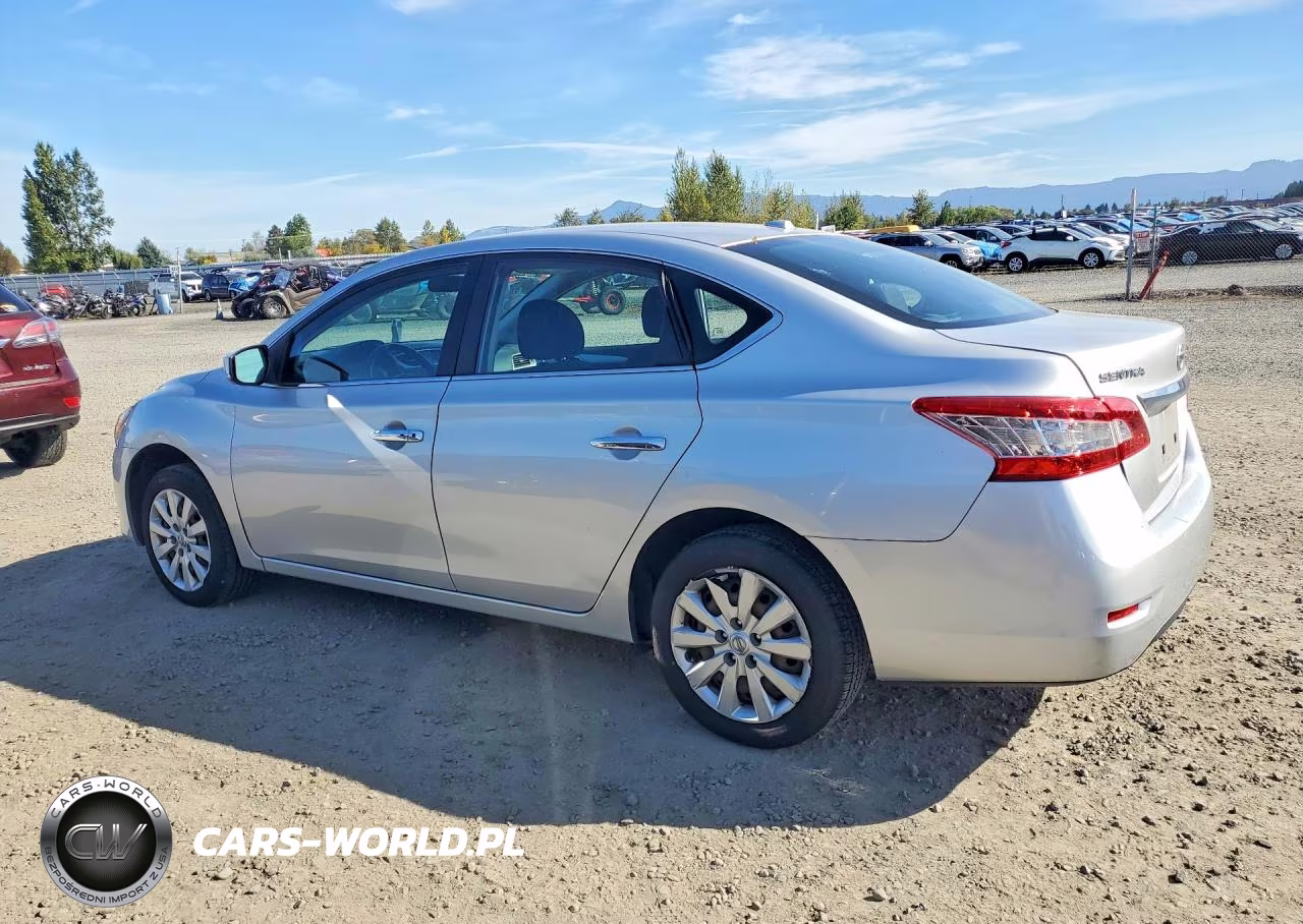2015 Nissan Sentra Sv VIN:3N1AB7AP3FL651480 - 2