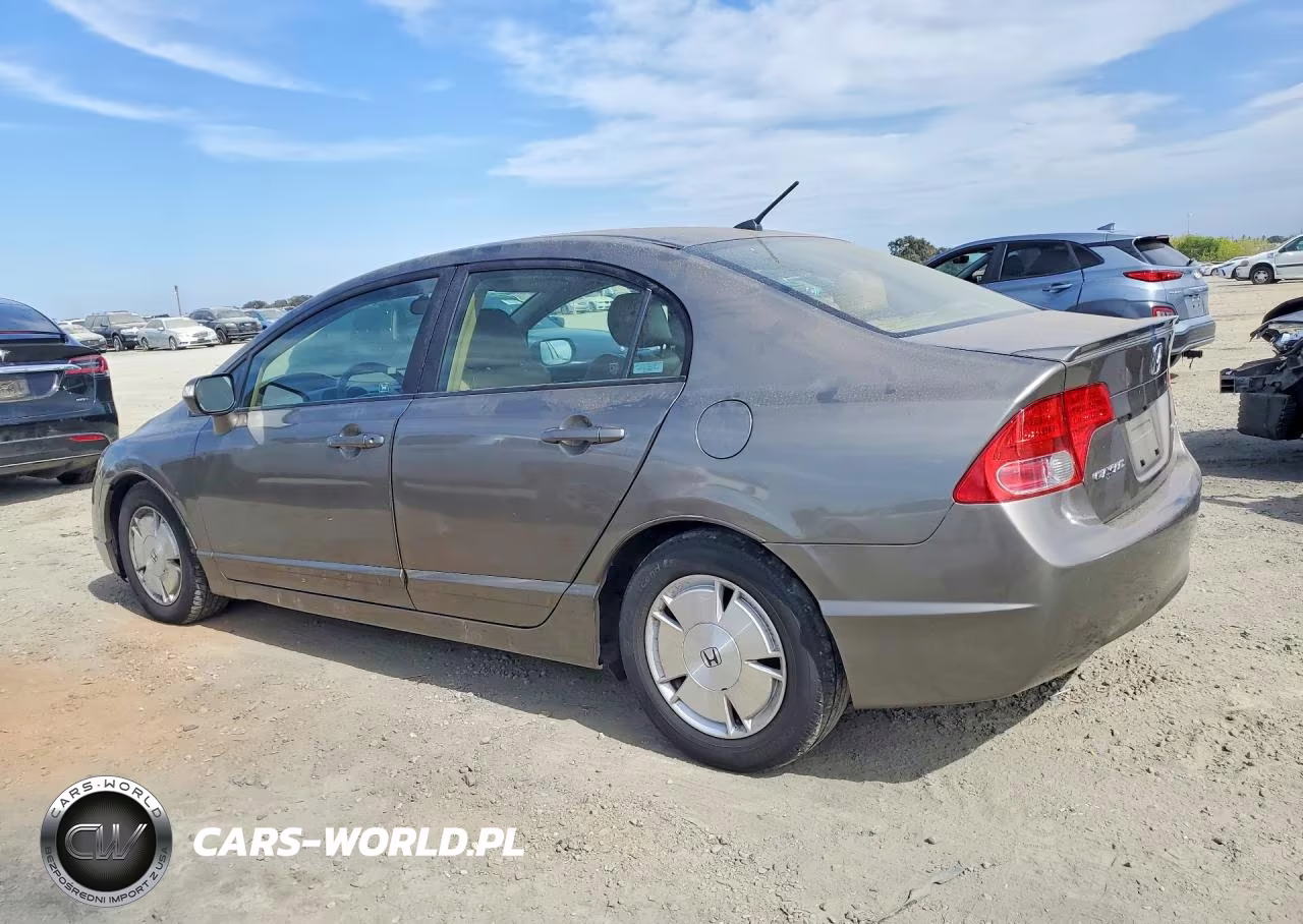 2007 Honda Civic Hybrid VIN:JHMFA36277S022608 - 2